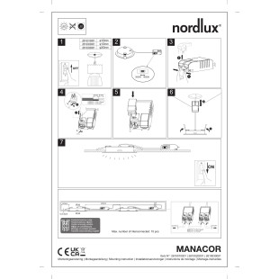 Manacor 18 | Downlight | White Nordlux