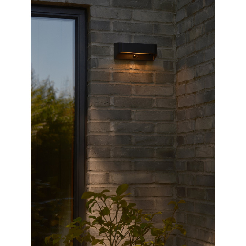 Marcellio Solar | Wall light | Black Nordlux