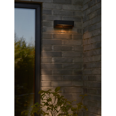 Marcellio Solar | Wall light | Black Nordlux