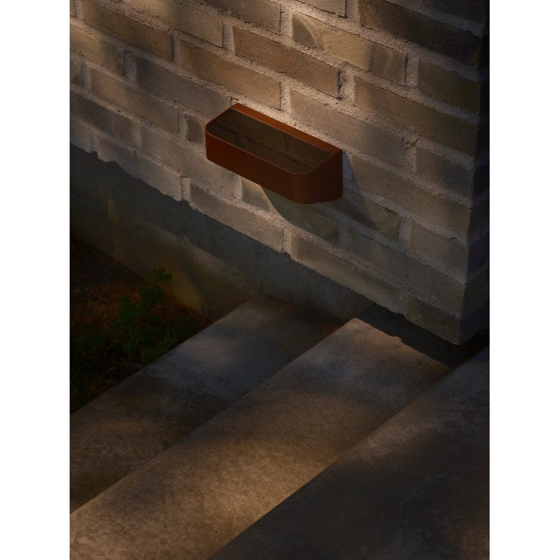 Marcellio Solar | Wall light | Brown Nordlux