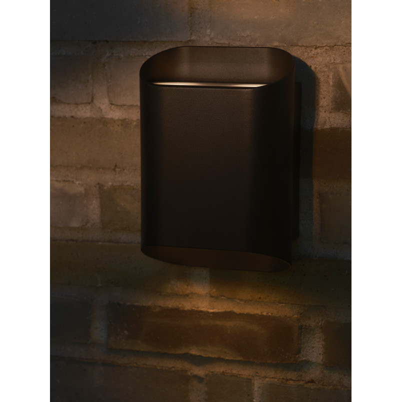 Nico 22 Round Maxi | Wall light | Black Nordlux