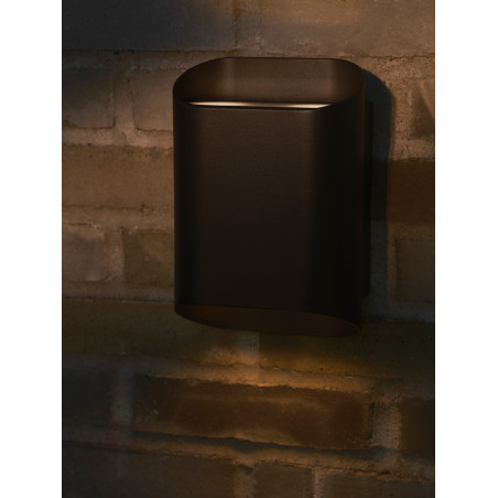 Nico 22 Round Maxi | Wall light | Black Nordlux