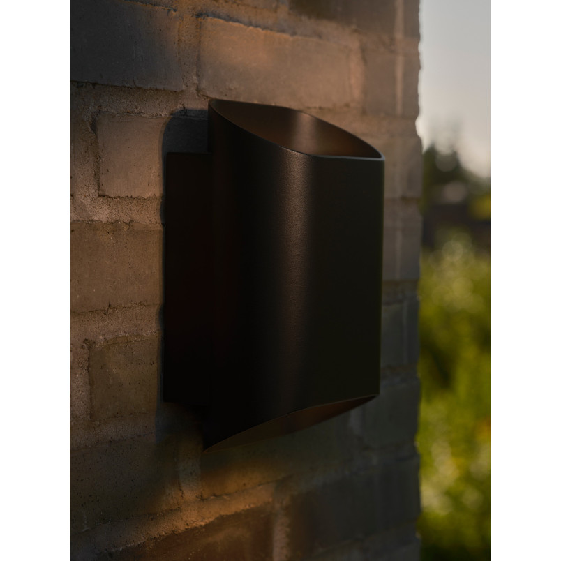 Nico 22 Round Maxi | Wall light | Black Nordlux