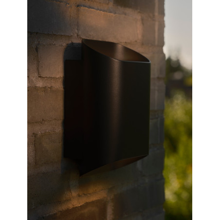 Nico 22 Round Maxi | Wall light | Black Nordlux