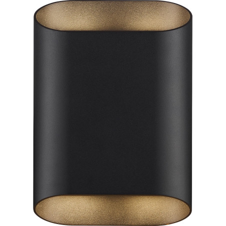 Nico 22 Round Maxi | Wall light | Black Nordlux