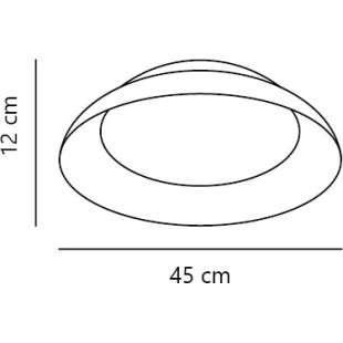 Nivora 45 | Ceiling light | White Nordlux