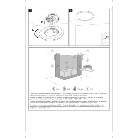 Oja 29 Outdoor Round | Ceiling light | Black Nordlux
