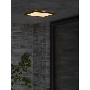 Oja 29 Outdoor Square | Ceiling light | Black Nordlux