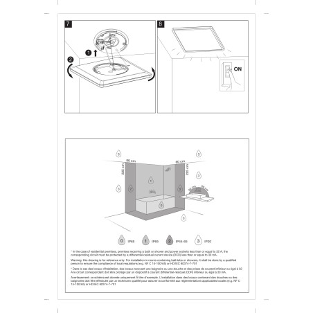 Oja 29 Outdoor Square | Ceiling light | Black Nordlux