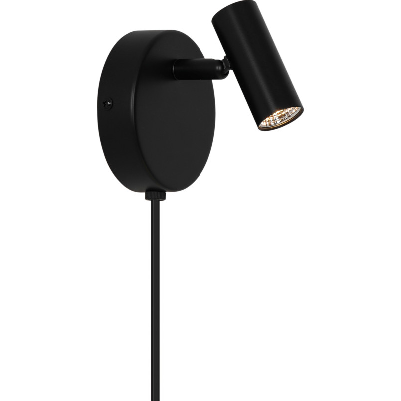 Omari Round | Wall light | Black Nordlux