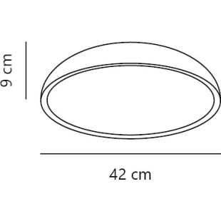 Penelopa 42 | Switch Dim | 2700/4000K | Ceiling light | White Nordlux