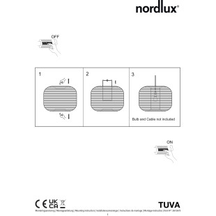 Tuva 50 | Lamp shade | White Nordlux