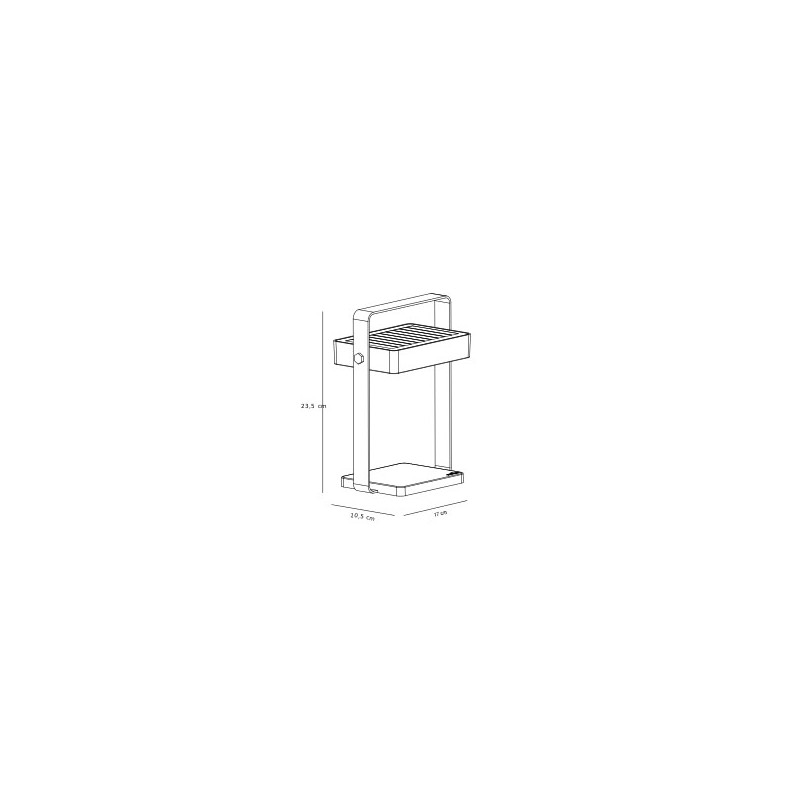 Saulio Solar | Battery light | Brown Nordlux