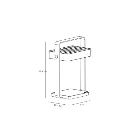 Saulio Solar | Battery light | Brown Nordlux