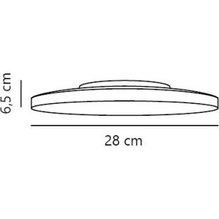 Serenova 28 | Ceiling light | White Nordlux