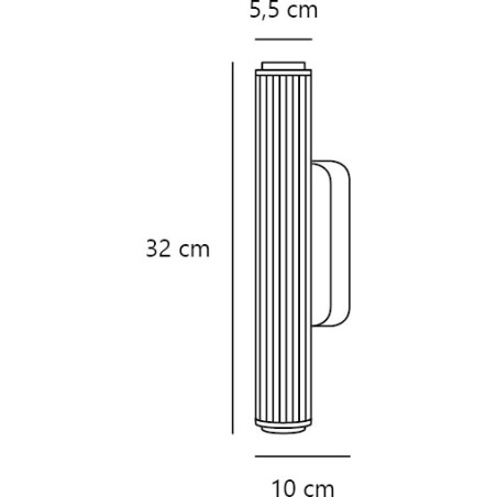 Virelle 32 | Wall light | Black Nordlux