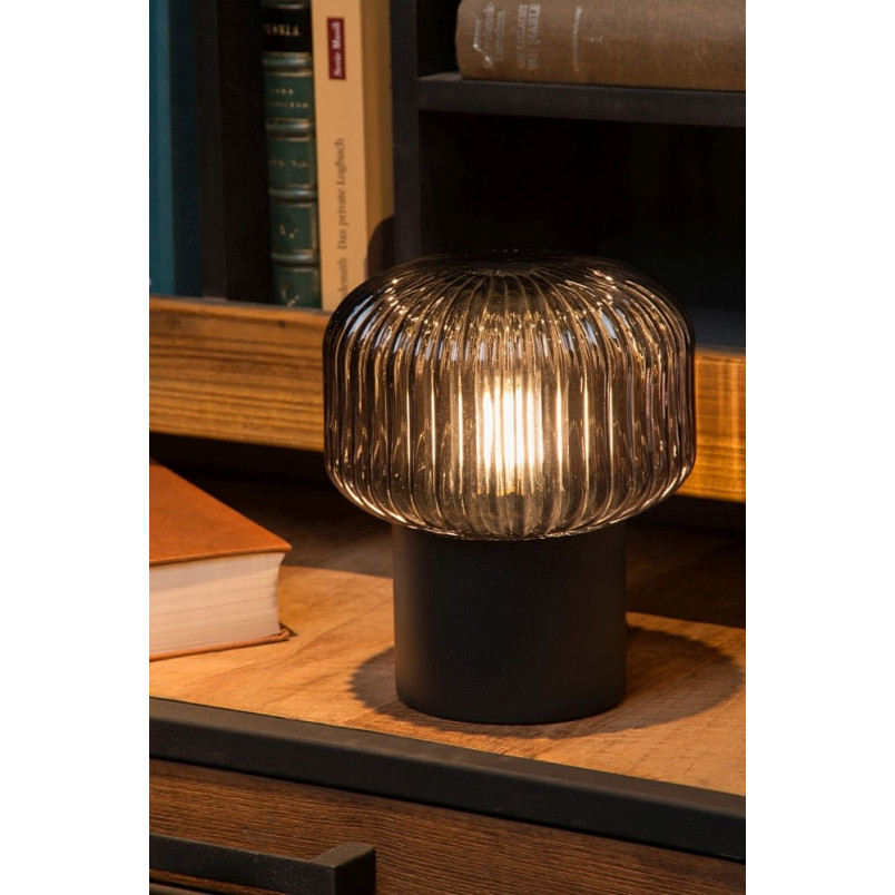 Lampa stołowa szklana retro Jany | Lucide - Sklep internetowy
