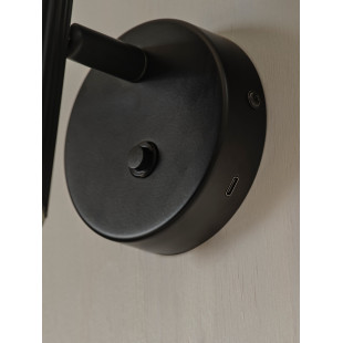 Vico | Wall light | Black Nordlux