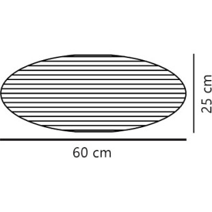 Villo 60 Fabric | Lamp shade | Nature Nordlux