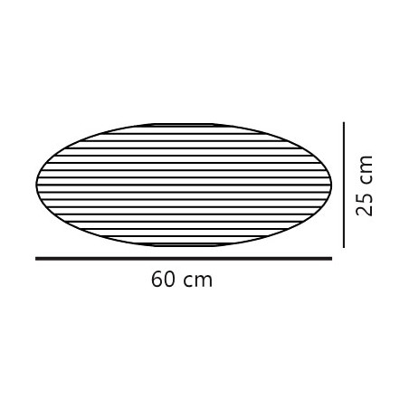 Villo 60 Fabric | Lamp shade | Nature Nordlux