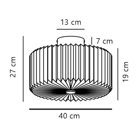 Vivienne | Ceiling light | Black Nordlux