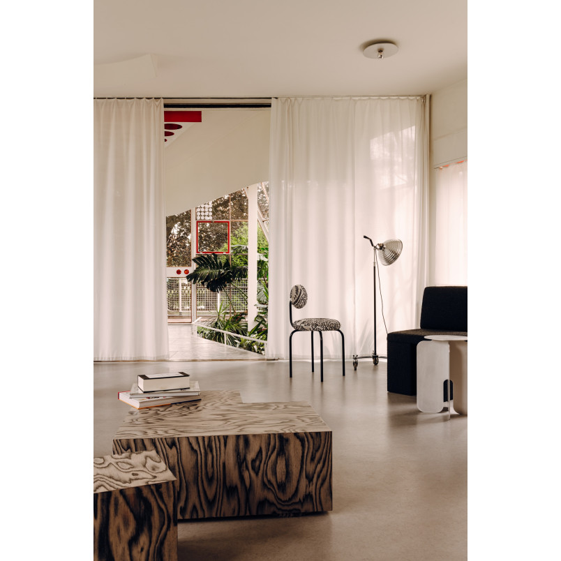 Stolik kwadratowy designerski Object108 90x90cm fornir sottsass NG Design