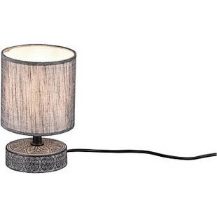 Lampa stołowa orientalna Marie szara Trio - Eleganckie oświetlenie