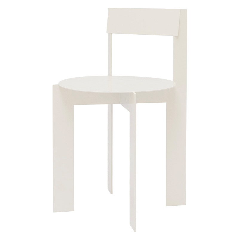 Krzesło metalowe designerskie Object111 ecru NG Design