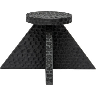 Stolik pomocniczy dębowy designerski Object112 czarny NG Design