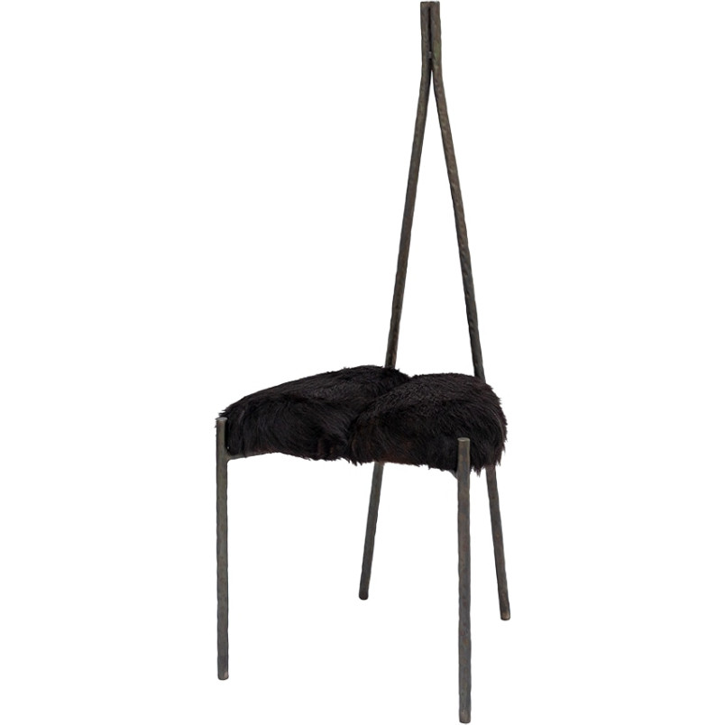 Krzesło designerskie z tapicerowanym siedziskiem Object117 NG Design