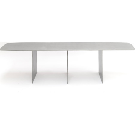 Stolik metalowy designerski Object121 138x36cm aluminium NG Design