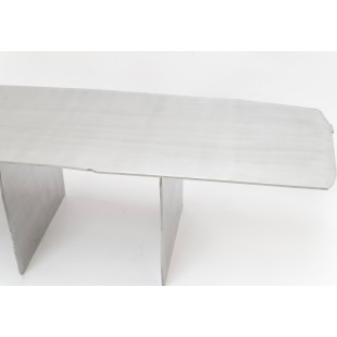 Stolik metalowy designerski Object121 138x36cm aluminium NG Design
