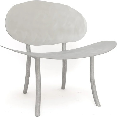 Fotel metalowy designerski insp. bauhaus Object123 aluminium NG Design