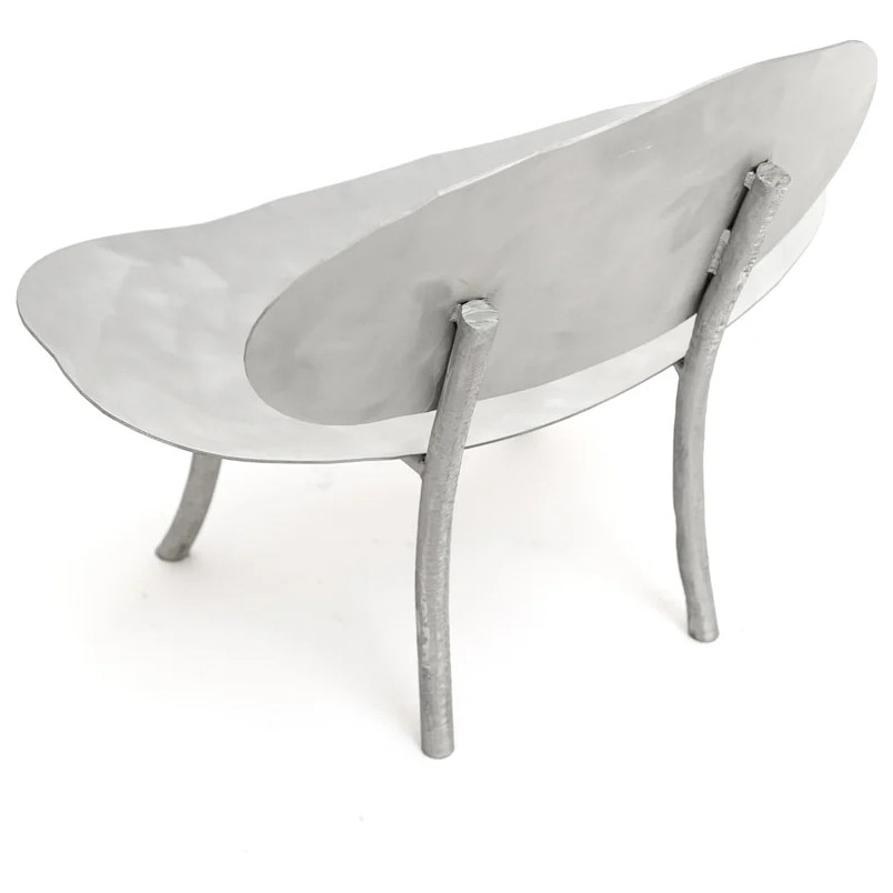 Fotel metalowy designerski insp. bauhaus Object123 aluminium NG Design
