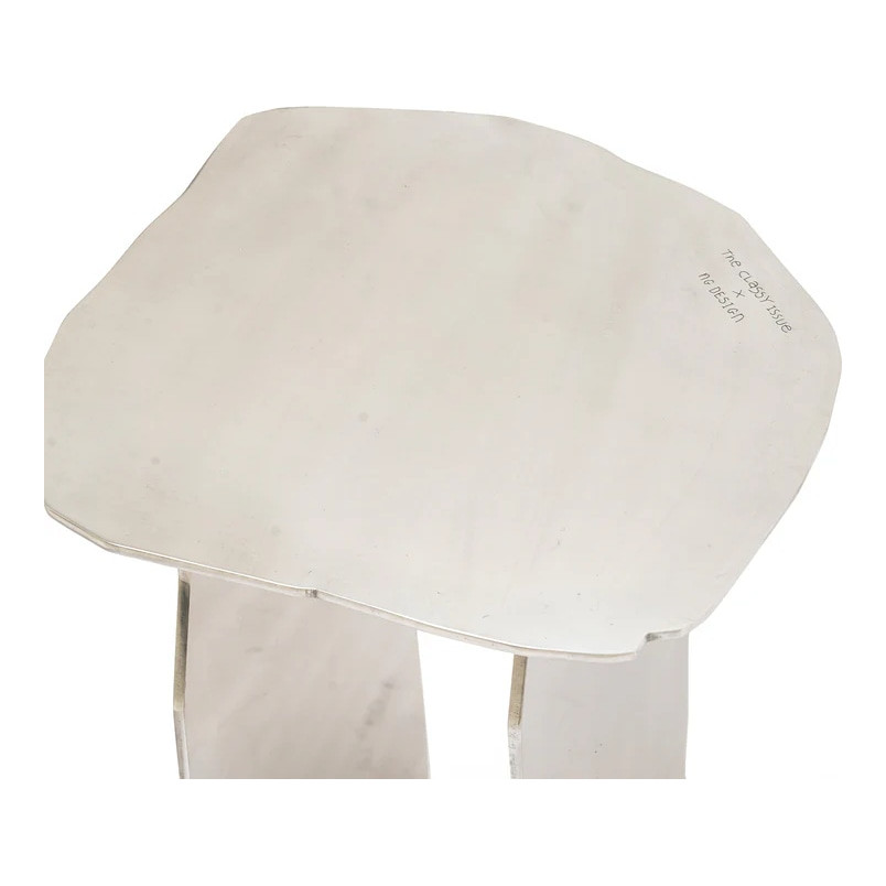 Stolik dekoracyjny designerski Object000 26x27cm aluminium NG Design