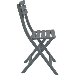 HELEN FOLDING CHAIR dark grey Siesta