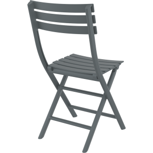 HELEN FOLDING CHAIR dark grey Siesta
