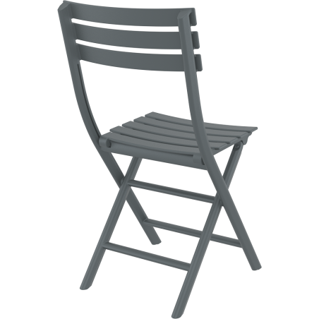 HELEN FOLDING CHAIR dark grey Siesta