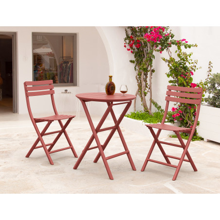 HELEN FOLDING CHAIR marsala Siesta