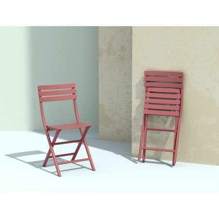 HELEN FOLDING CHAIR marsala Siesta