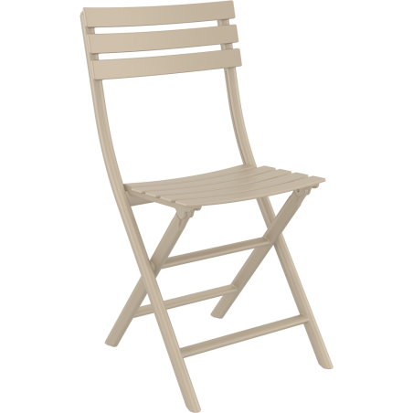 HELEN FOLDING CHAIR taupe Siesta