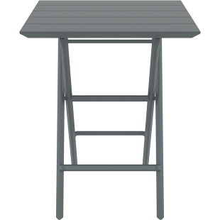 HELEN FOLDING TABLE 60 dark grey Siesta