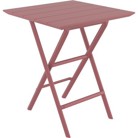 HELEN FOLDING TABLE 60 marsala Siesta