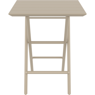 HELEN FOLDING TABLE 60 taupe Siesta