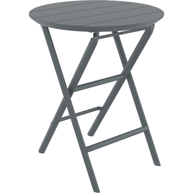 HELEN FOLDING TABLE Ø60 dark grey Siesta