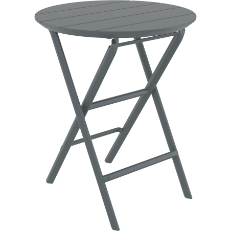 HELEN FOLDING TABLE Ø60 dark grey Siesta