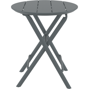 HELEN FOLDING TABLE Ø60 dark grey Siesta