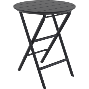 HELEN FOLDING TABLE Ø60 black Siesta