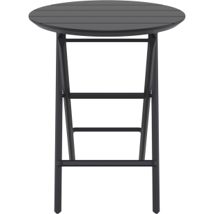 HELEN FOLDING TABLE Ø60 black Siesta