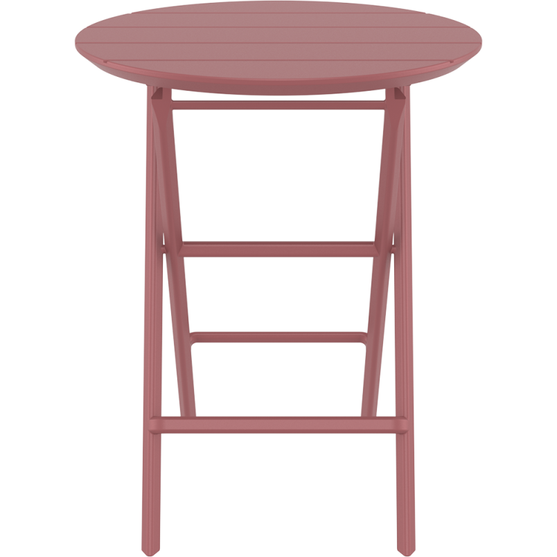 HELEN FOLDING TABLE Ø60 marsala Siesta